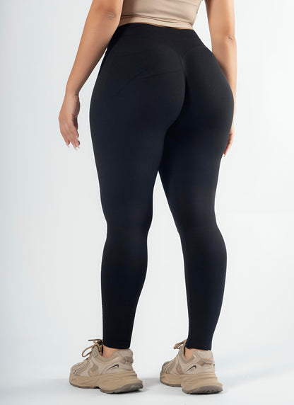Everyday High Waisted Leggings | Black