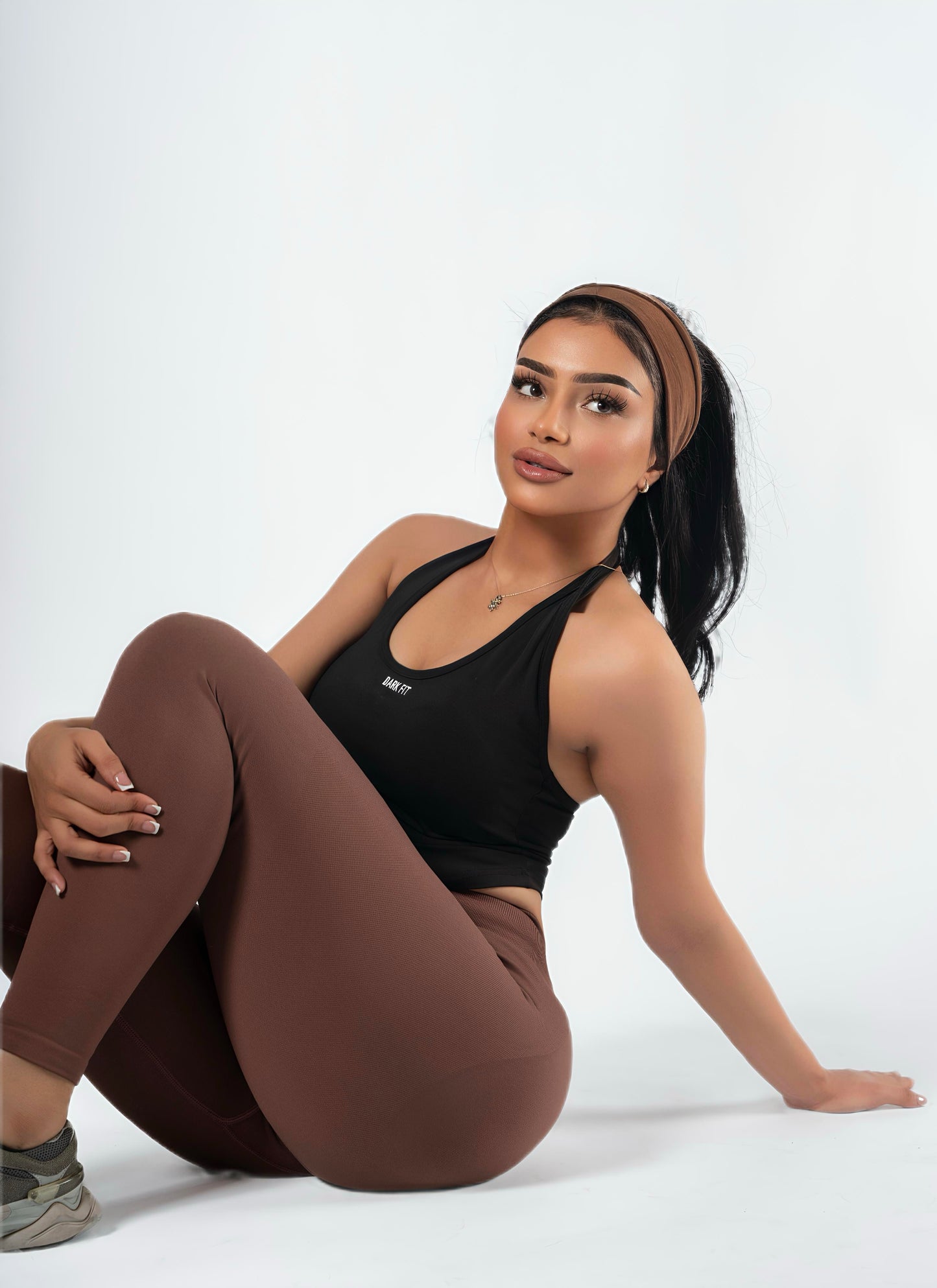 Everyday High Waisted Leggings | Brown