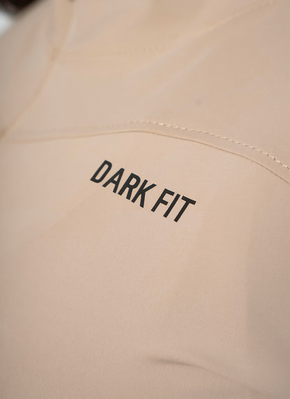 ZIP UP JACKE Training -Brown